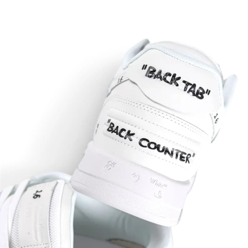 Off-White Out of Office Leather White Sneakers