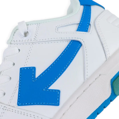 Off-White Out of Office Low White Blue Sneakers