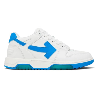 Off-White Out of Office Low White Blue Sneakers