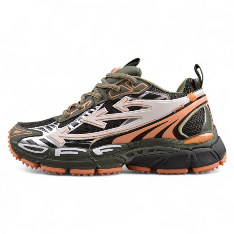 Off-White Be Right Back 'Military Green/Peach'