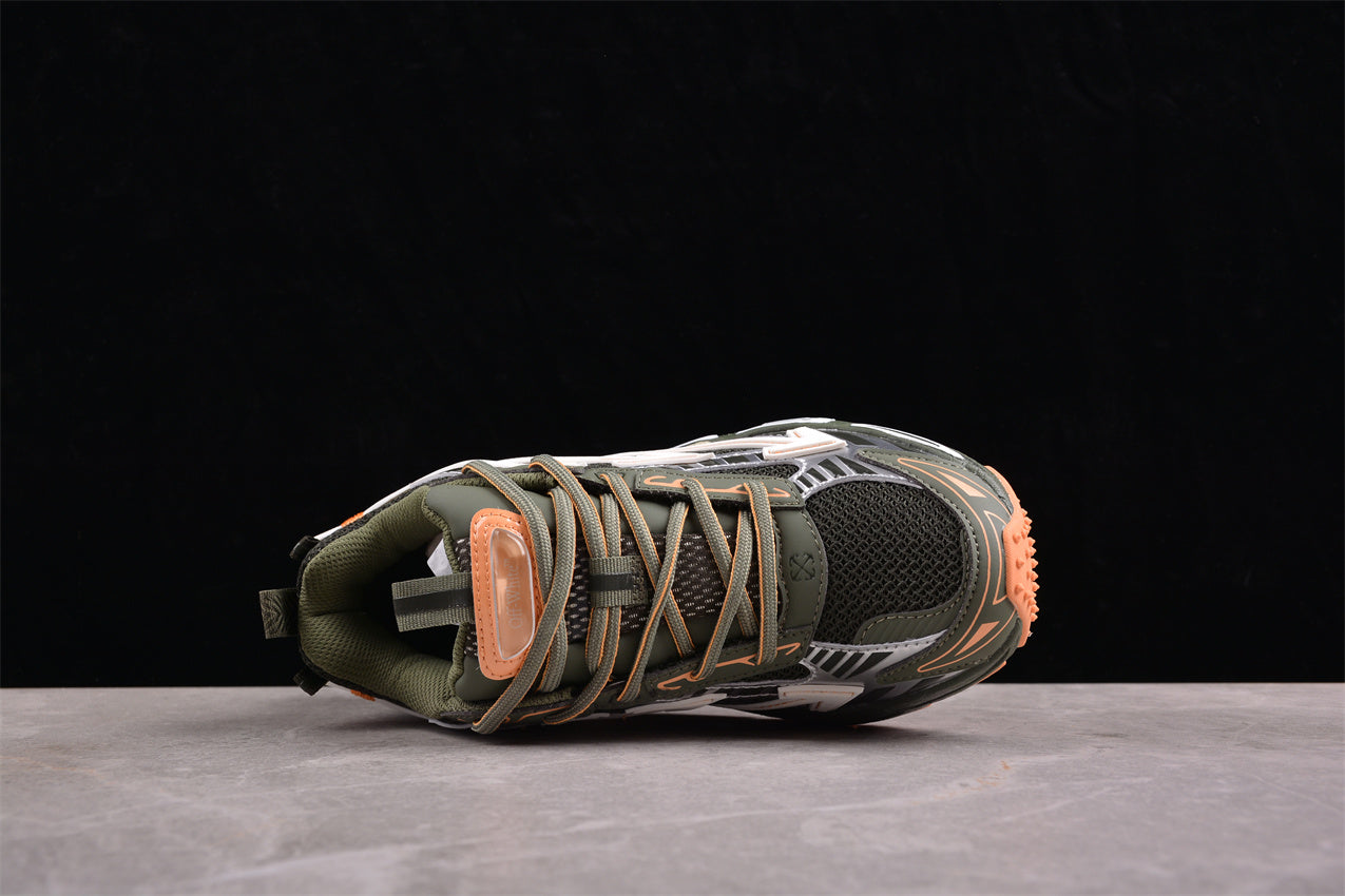 Off-White Be Right Back 'Military Green/Peach'