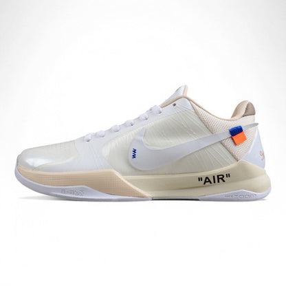 Off-White x Nike Zoom Kobe 5 Sail Concept Basketball Shoes