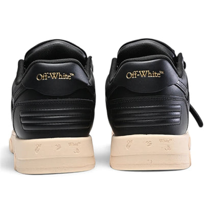 Off-White Out of Office Leather Black White Sneakers