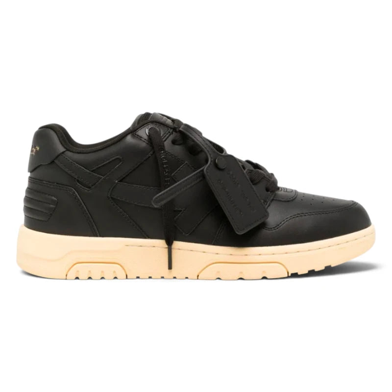 Off-White Out of Office Leather Black White Sneakers