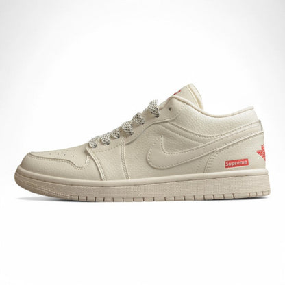 Supreme x Air Jordan 1 Low AJ1 Sneakers