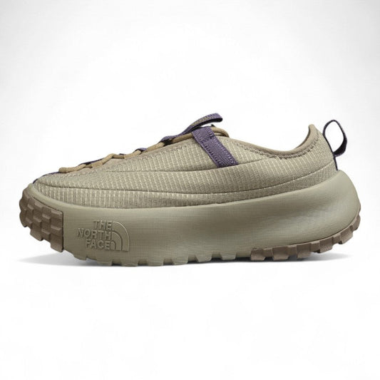 The North Face NEVER STOP Anti‑Slip Wear‑Resistant Low‑Top Casual Shoes – Gray/Purple