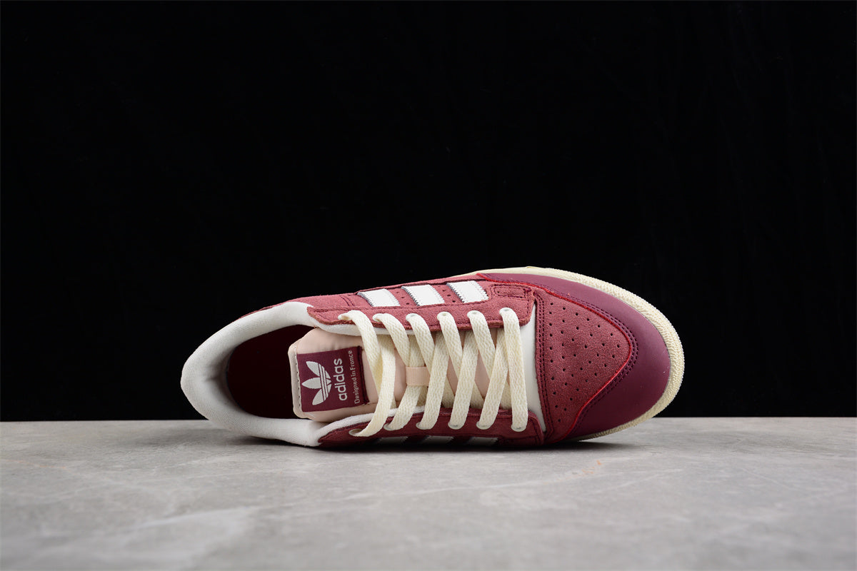 adidas Originals Centennial 85 Low in Burgundy/Cloud White