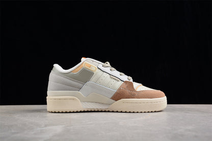 Adidas Originals Forum Exhibit Low Beige Grey Sneakers