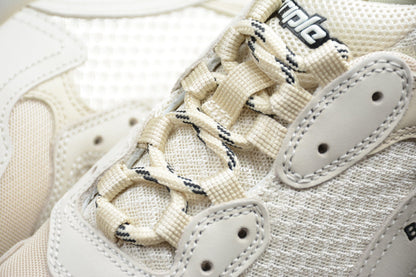 Balenciaga Triple S Light Beige Clear Sole Sneakers