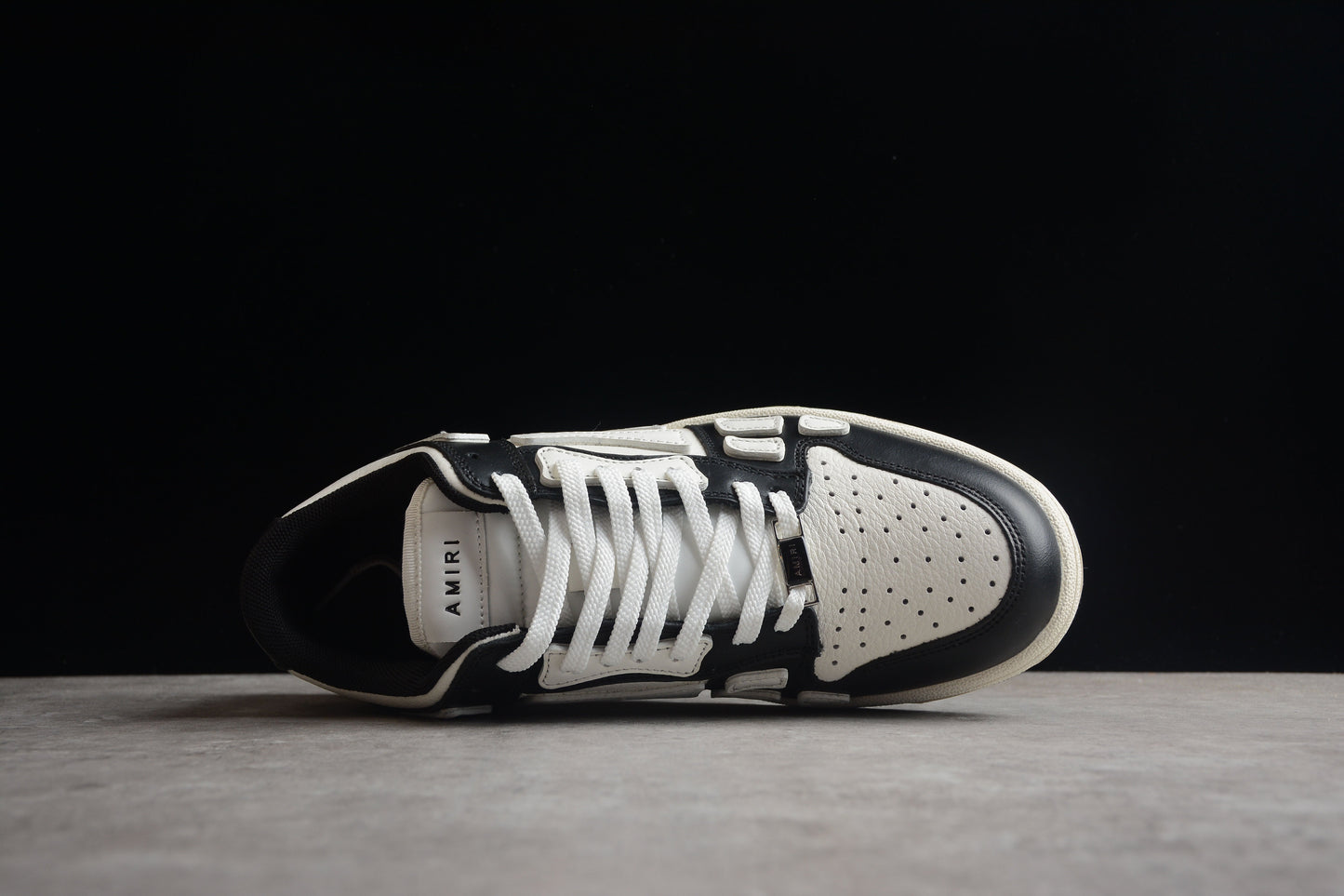 Amiri Skel Top Low 'Black White'