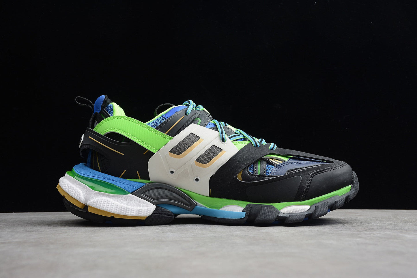 Balenciaga Track Black Blue Sneakers