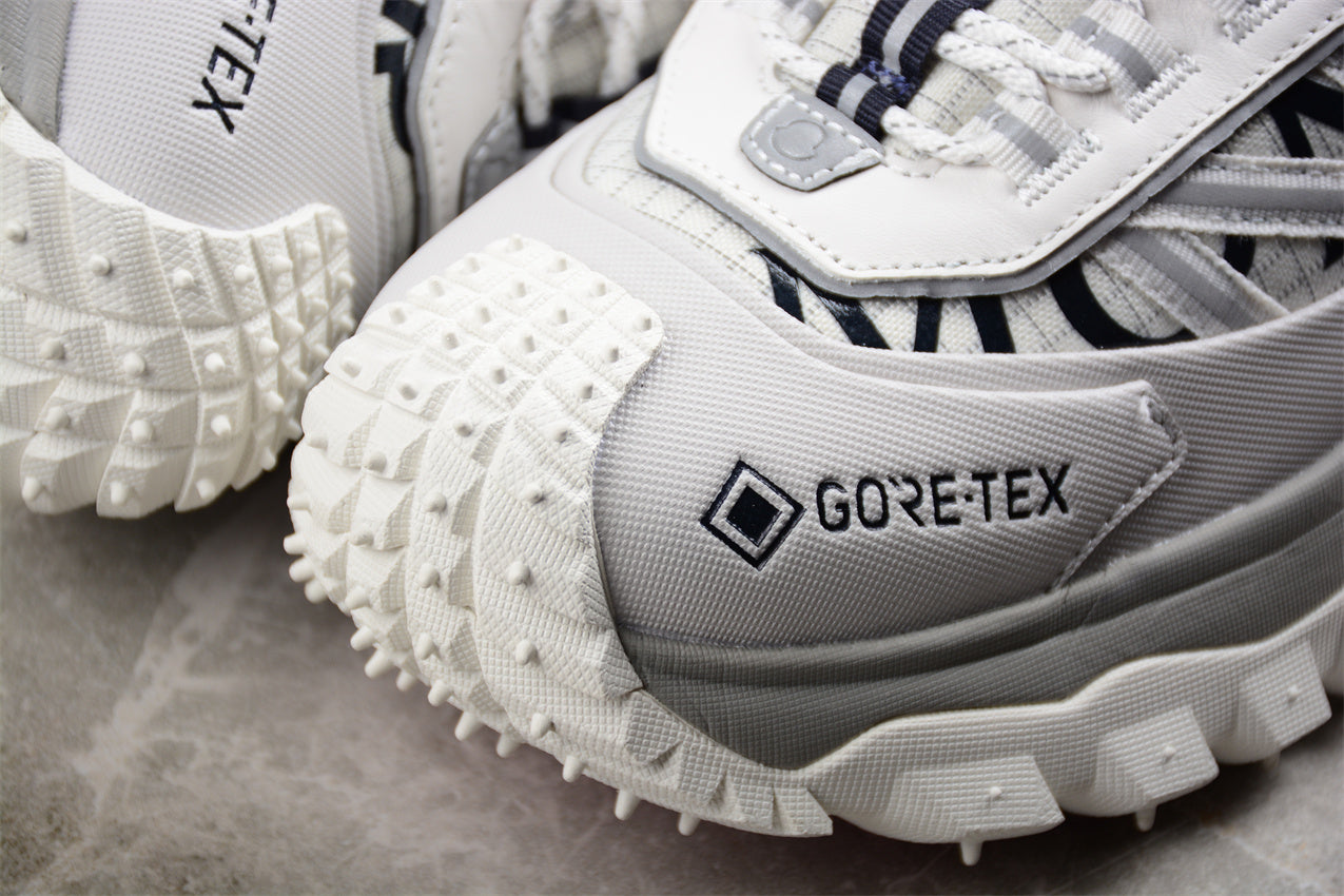 Moncler Trailgrip Gore-Tex Low Sneakers – White