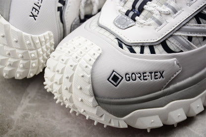Moncler Trailgrip Gore-Tex Low White Sneakers