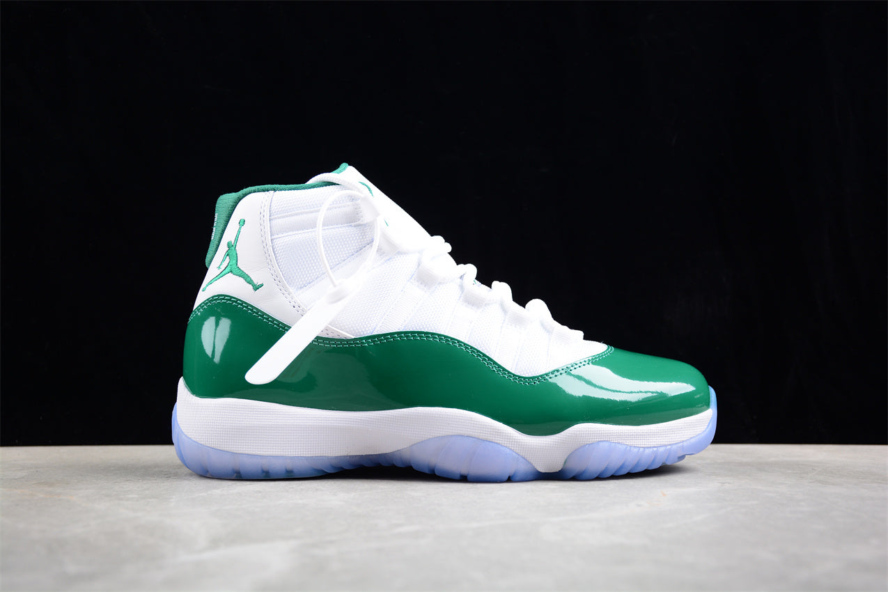 Air Jordan 11 Retro "White and Green"