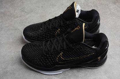 Nike Zoom Kobe 6 Black Del Sol Basketball Shoes