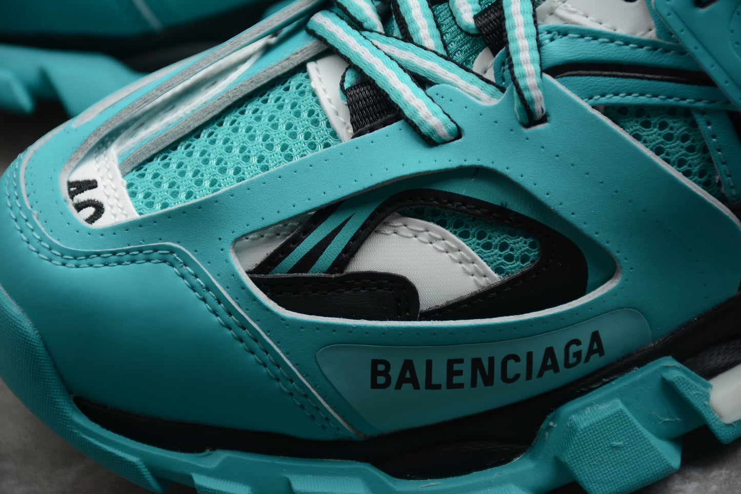 Balenciaga Track Turquoise Sneakers