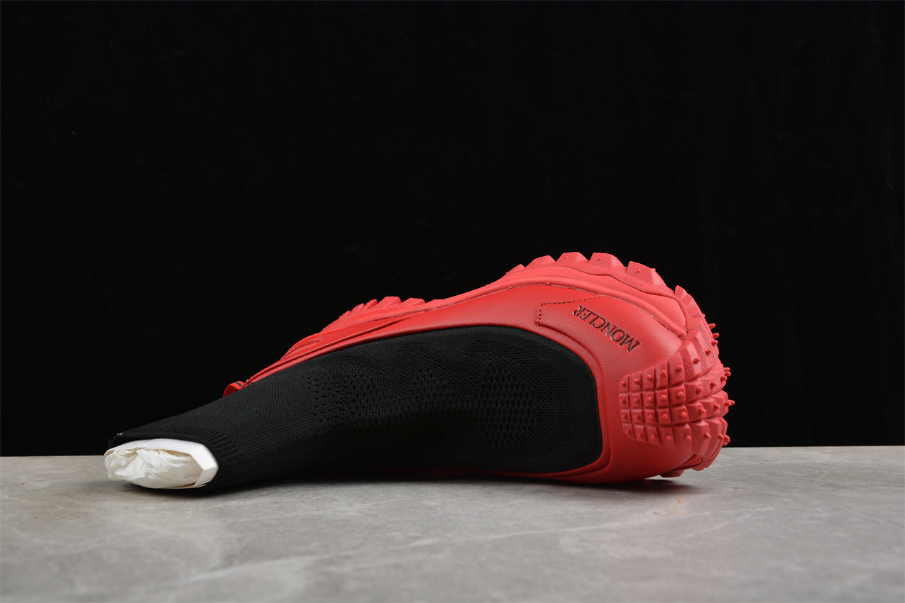 Moncler Trailgrip Sock Sneakers 'Black/Red'