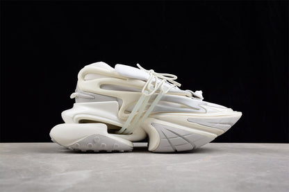 Balmain Unicorn All White Trainers