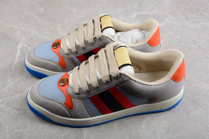 Gucci Lovelight Grey Suede Sneakers