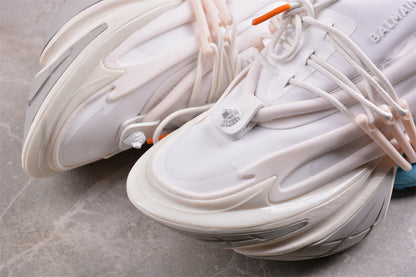 Balmain Unicorn Blue White Trainers