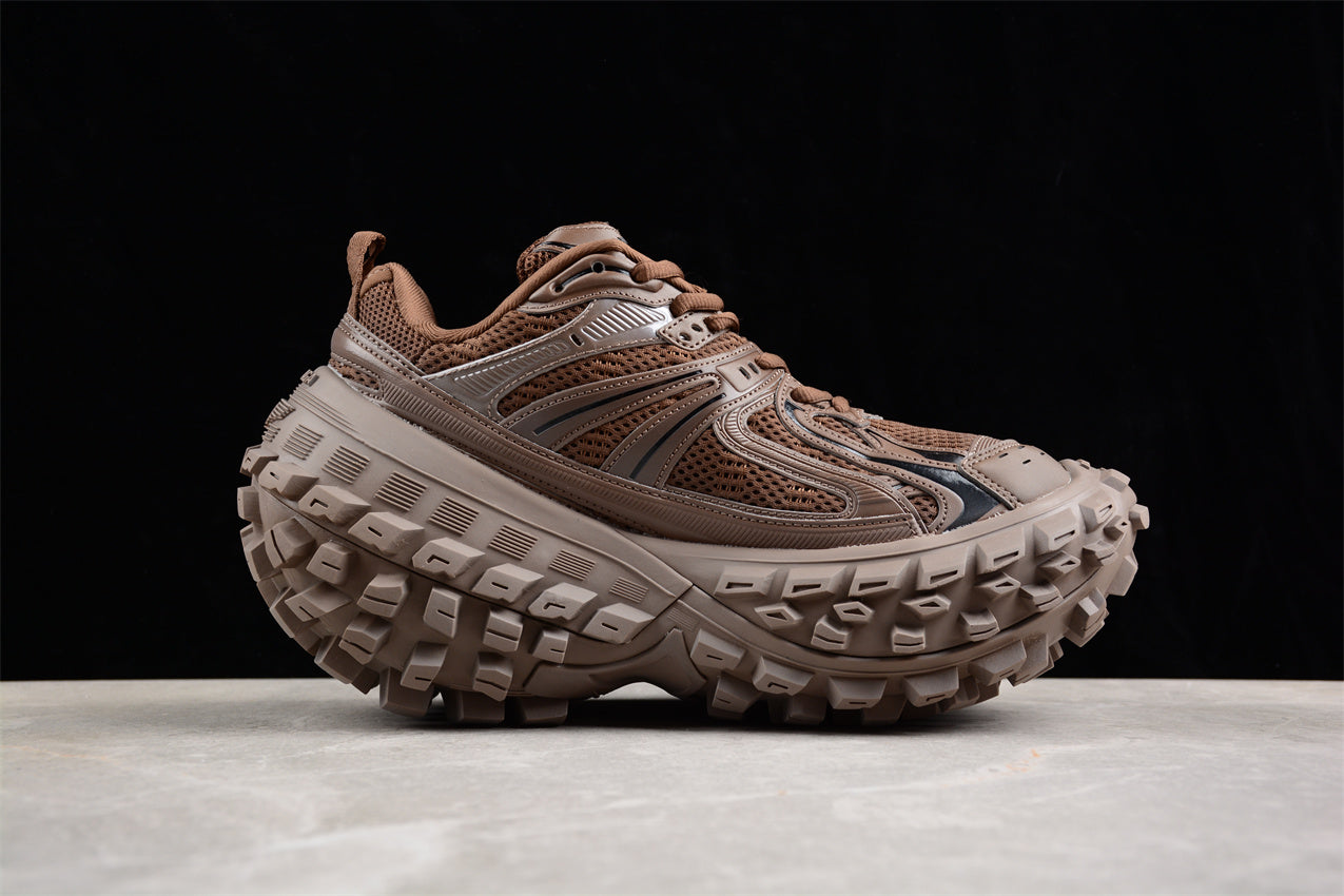 Balenciaga Defender Brown Sneakers