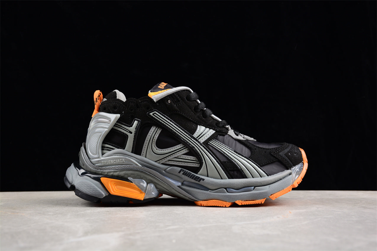 Balenciaga Runner Black Orange