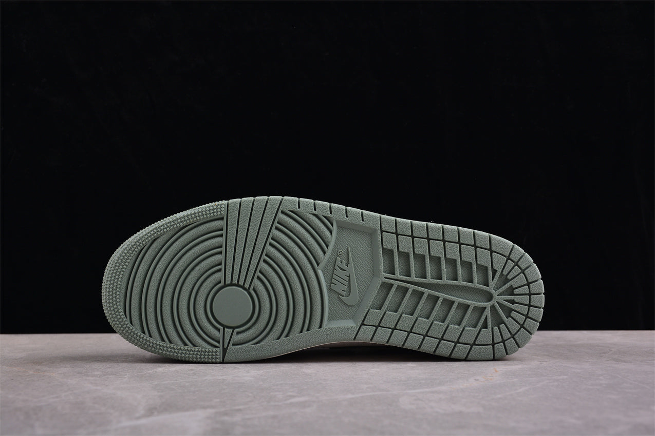 The Air Jordan 1 Mid "Jade Smoke"