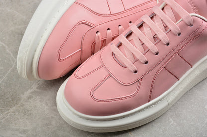 Alexander McQueen Oversized Pink Leather Sneakers