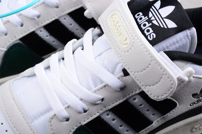 adidas Forum Low Gray Green White Sneakers