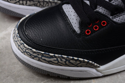 Nike Air Jordan 3 Retro Black Cement Sneakers