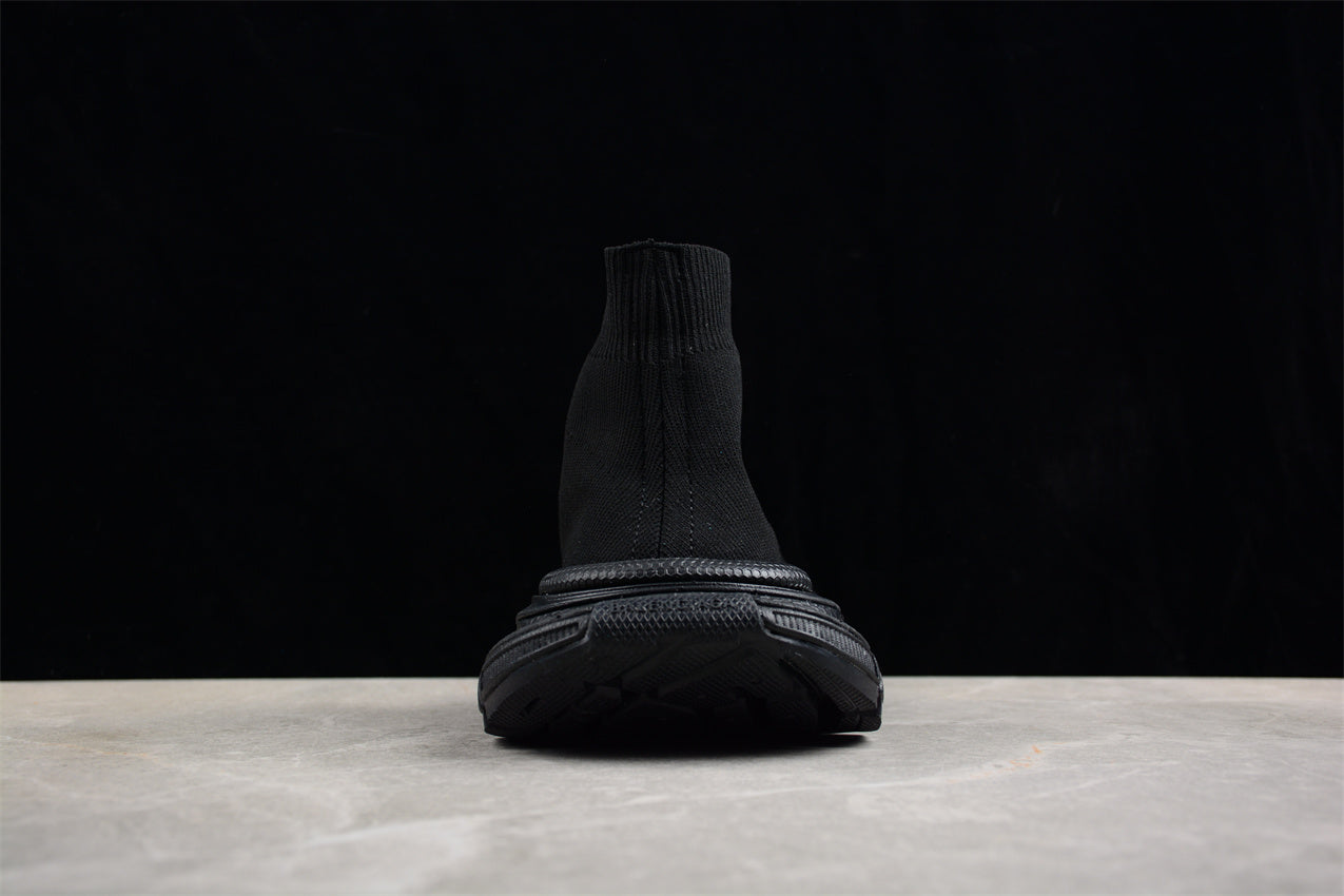 Balenciaga 3XL Sock Triple Black Sneakers