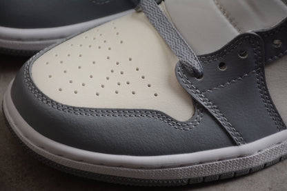 Air Jordan 1 Mid Stealth Grey Sneakers
