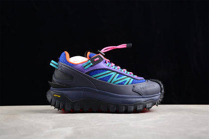 Moncler Trailgrip Gore-Tex Low Dark Blue Sneakers