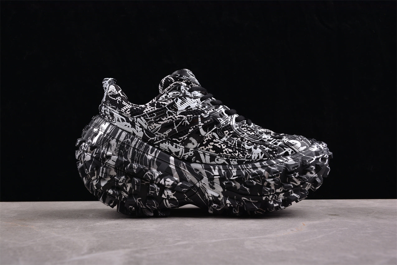 Balenciaga Defender Graffiti Sneakers