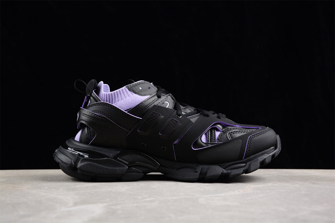 Balenciaga Track 3.0 Black Purple Sneakers