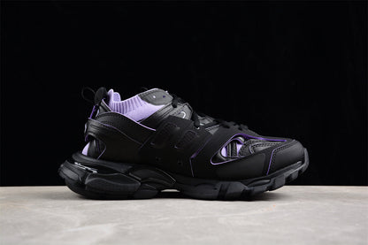 Balenciaga Track 3.0 Black Purple Sneakers