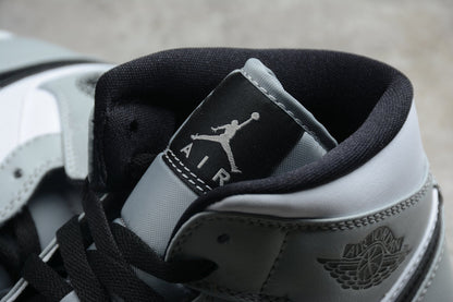 Nike Air Jordan 1 Mid Light Smoke Grey Sneakers