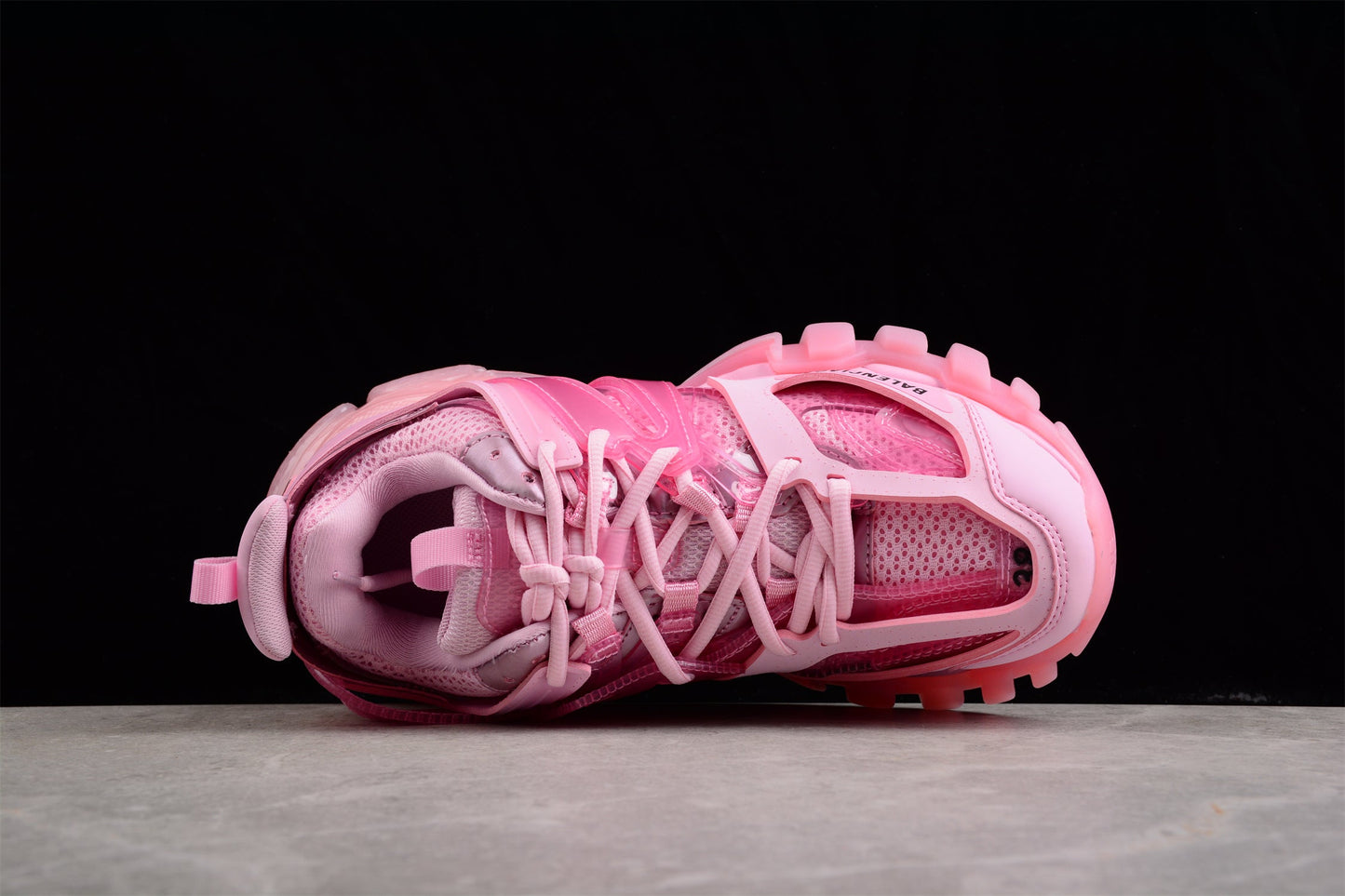 Balenciaga Track Clear Sole Pink Women’s Sneakers