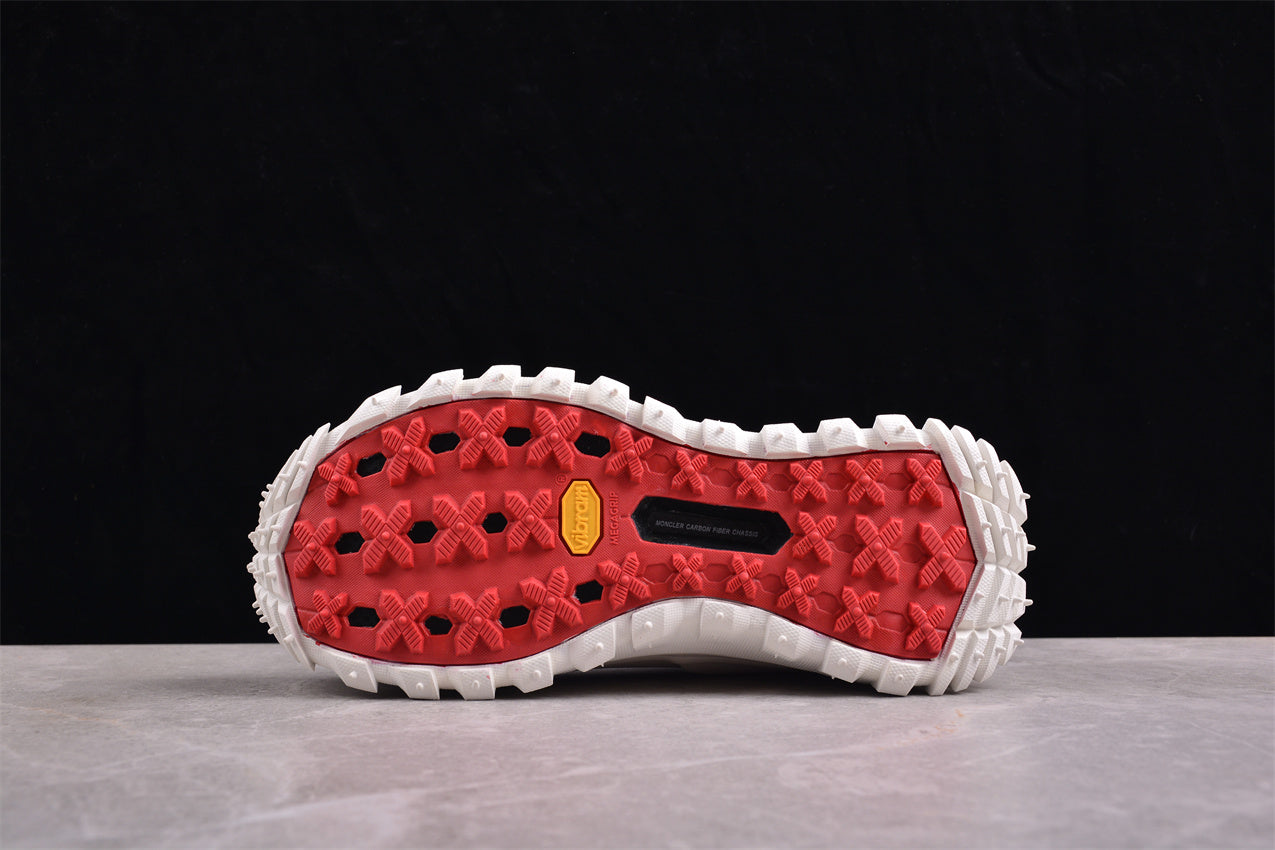 Moncler Trailgrip Sock Sneakers 'Black/White'