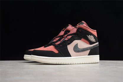 Nike Air Jordan 1 Mid Canyon Rust Sneakers
