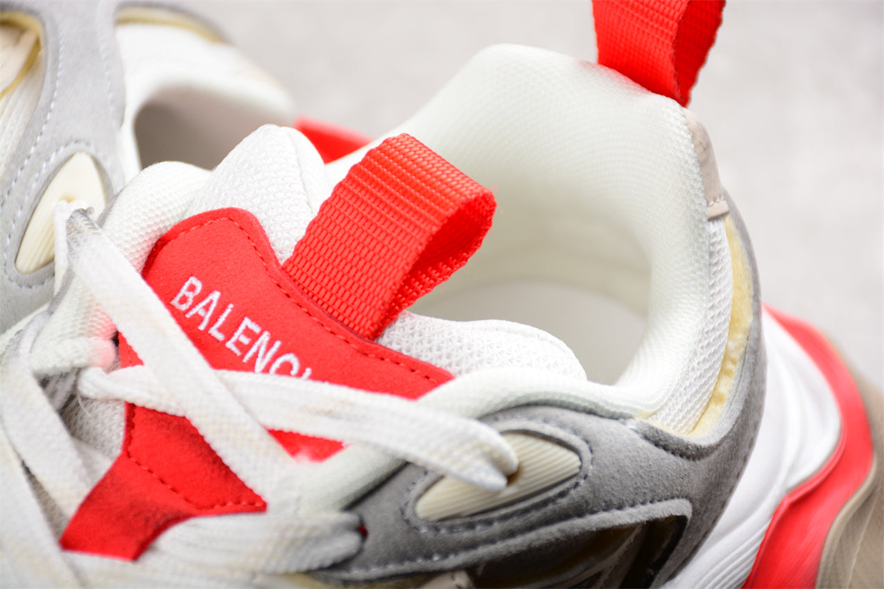 Balenciaga Cargo Beige Red Sneakers