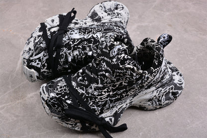 Balenciaga 3XL Graffiti Black