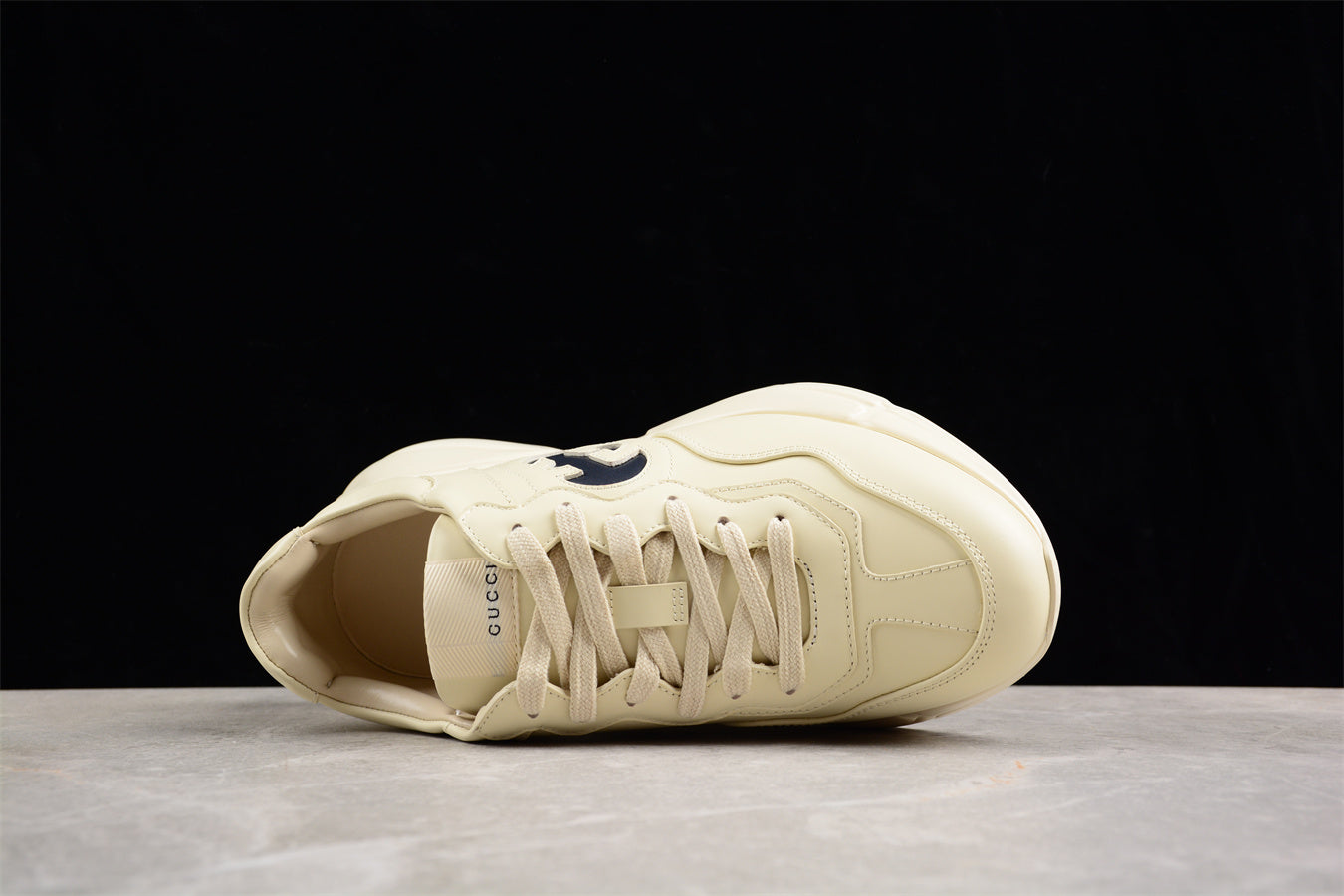 Gucci Interlocking G Rhyton Ivory Sneakers