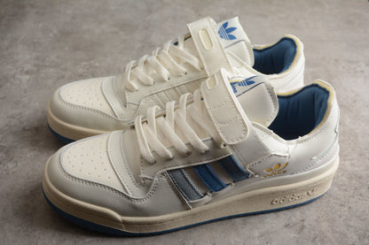 adidas Forum 84 Low White Altered Blue Sneakers