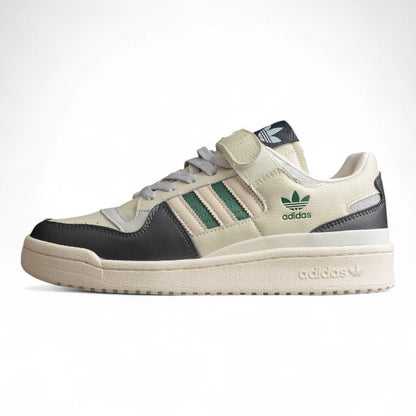 adidas Forum 84 Low White Grey Black Green Sneakers