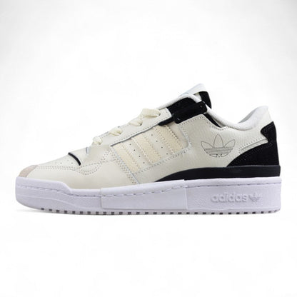 Adidas Forum Exhibit Low Cream White Black Sneakers