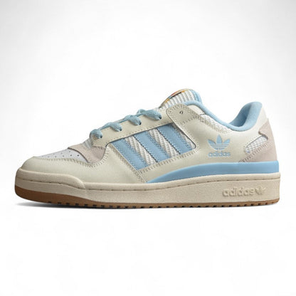 Adidas Forum Low Cream White Blue Bird Sneakers