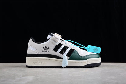 adidas Forum Low Gray Green White Sneakers