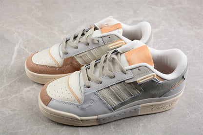 Adidas Originals Forum Exhibit Low Beige Grey Sneakers