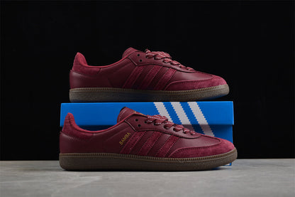adidas Samba OG Sumatra Island Series Maroon Gum Sneakers